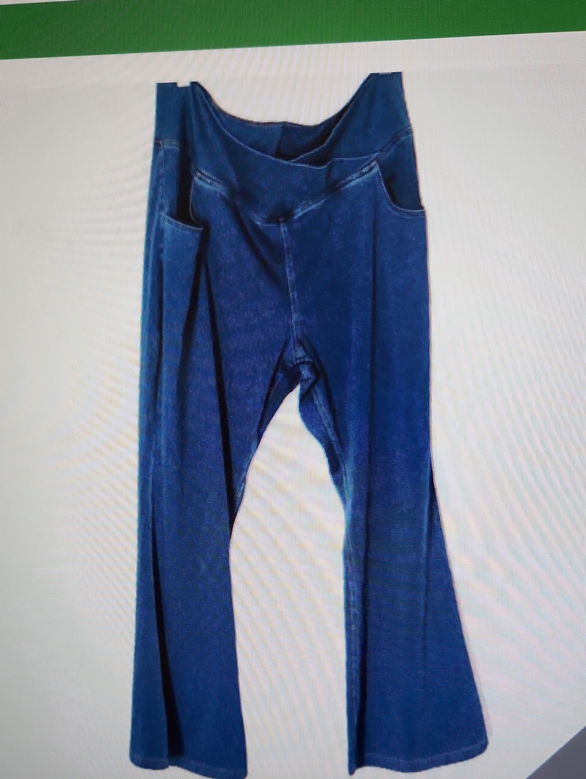 Halara Nwot Dark Blue Flare Jeans